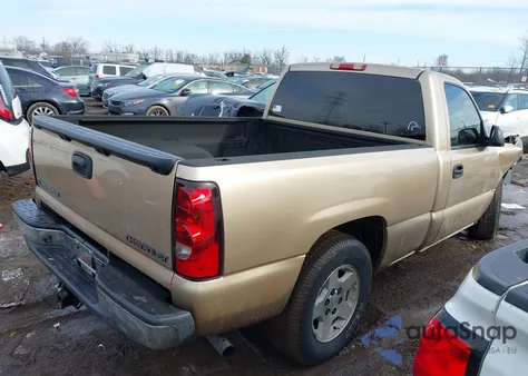 2005 Chevrolet Silverado 1500 Ls z USA, uszkodzony, nr VIN 1GCEC14Z65Z302181